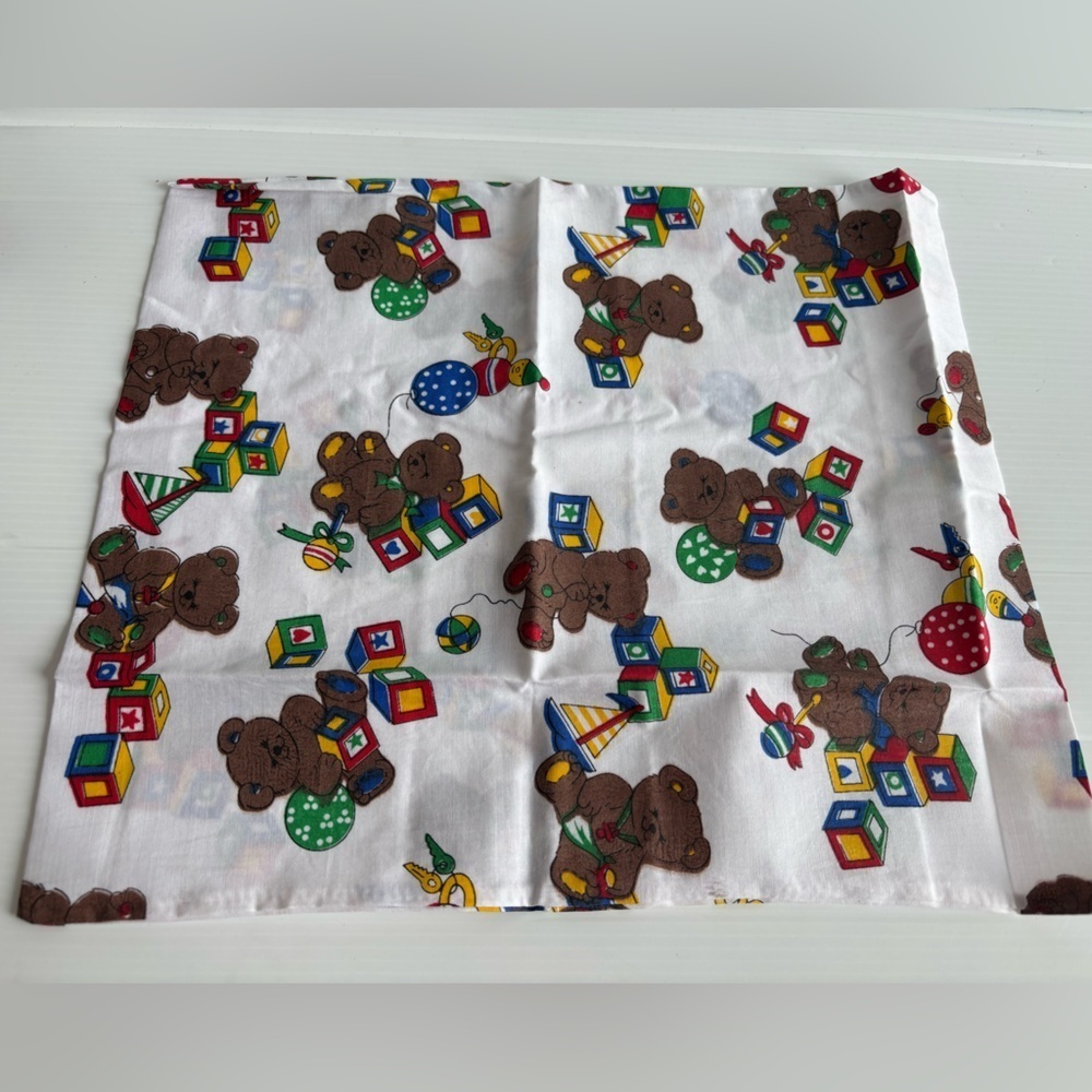 Vintage 90s Baby Pillowcase Emval Creations - Picture 3 of 6